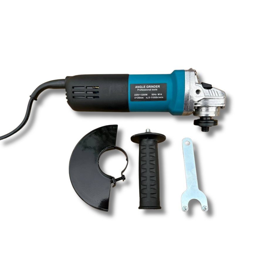 Γωνιακός λειαντήρας WerkBull125 mm, 1200W, με έλεγχο ταχύτητας