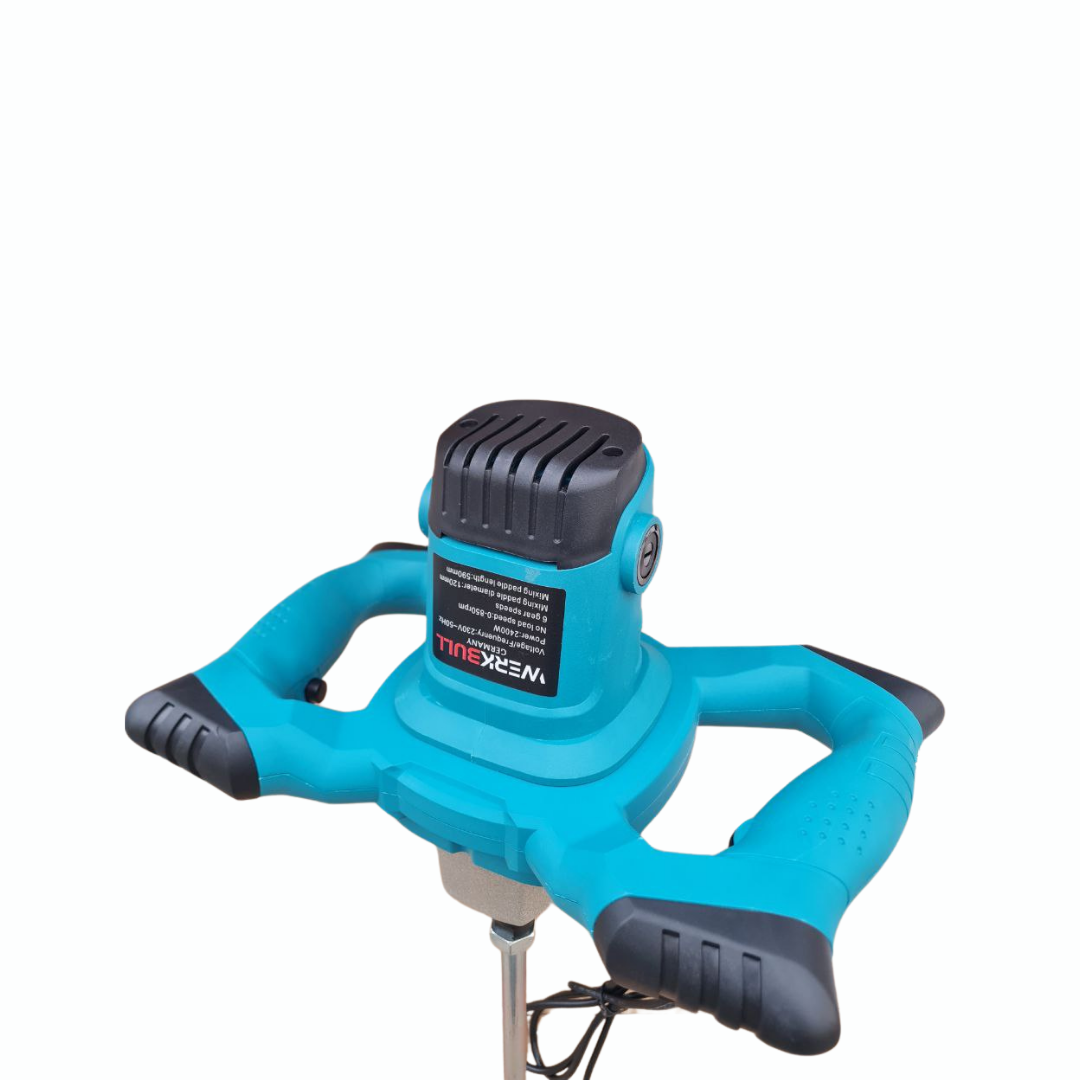 Γερμανικό μίξερ κατασκευών WerkBull 2400W , μίξερ σκυροδέματοςΓερμανικό μίξερ κατασκευών WerkBull 2400W , μίξερ σκυροδέματος