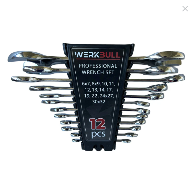 Σετ συνδυαστικού κλειδιού WerkBull 12 τμχ. 6-32 mm