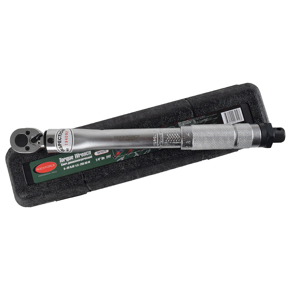 Ροπόκλειδο ROCKFORCE 1/4" 5–25 Nm