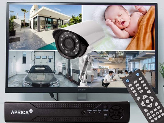 Full HD Πακέτο με 8 Κάμερες και DVR + Ποντίκι και Τηλεχειριστήριο