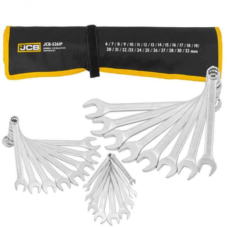 Σετ Κλειδιών JCB 25 Τεμαχίων (6-32mm) - Κωδικός 5261P