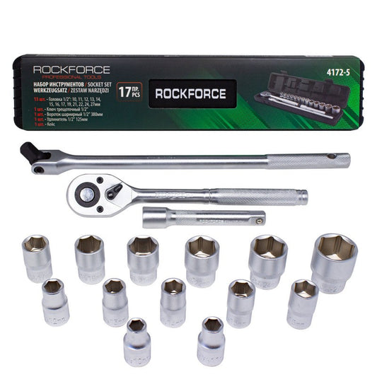 Σετ Καρυδάκια 17 Τεμαχίων 1/2 RockForce  