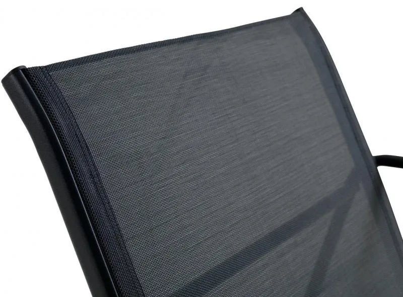 Σετ Επίπλων Κήπου 4 Τεμαχίων - PVC Rattan, Μαύρο