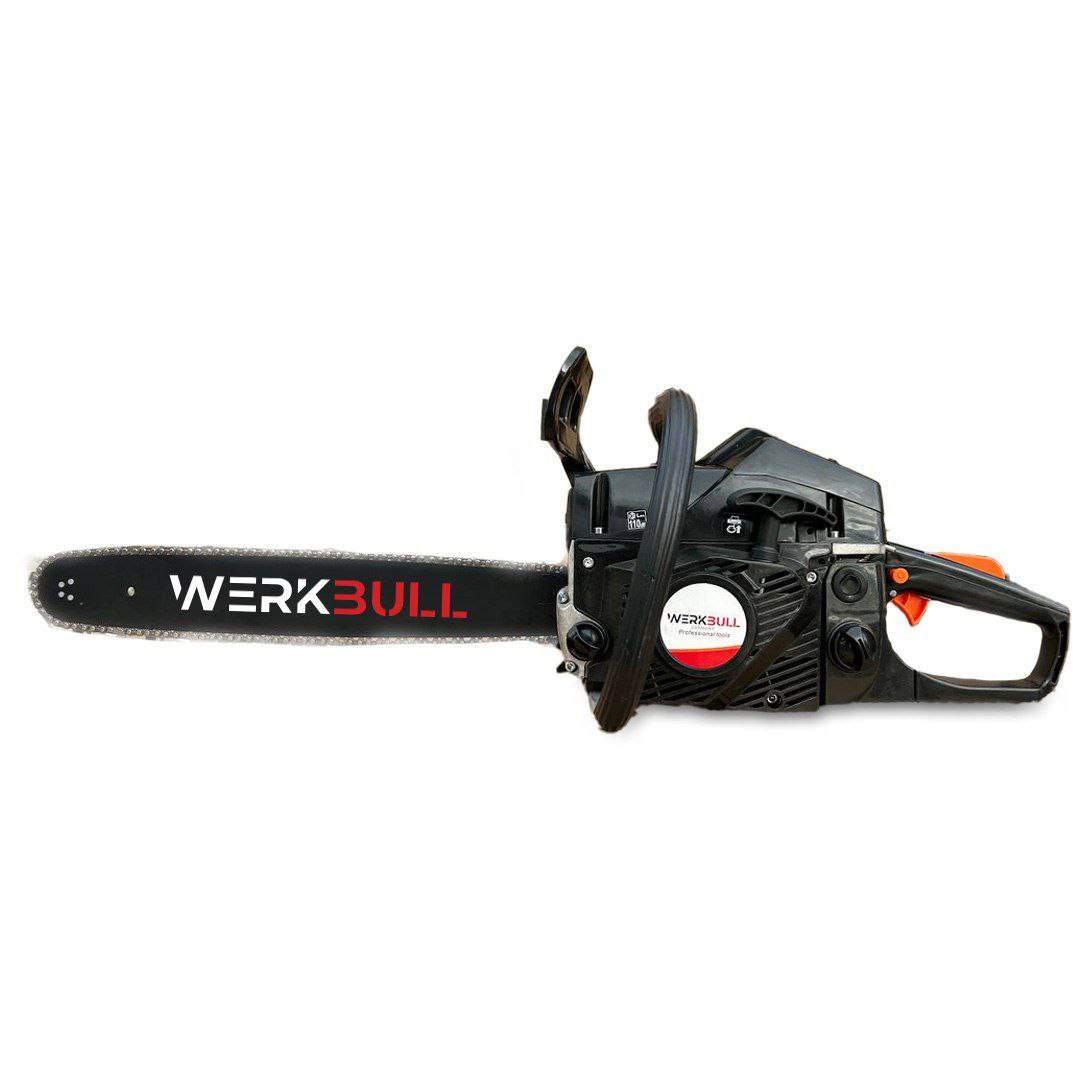 Γερμανικό βενζινοκίνητο ξυλοκόπτη WerkBull 72cc 4,5x + δύο αλυσίδες και λίμα ακονίσματος