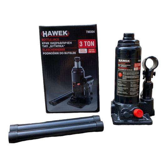 Υδραυλικός γρύλος HAWEK T90304, τύπου κυλίνδρου, 3T