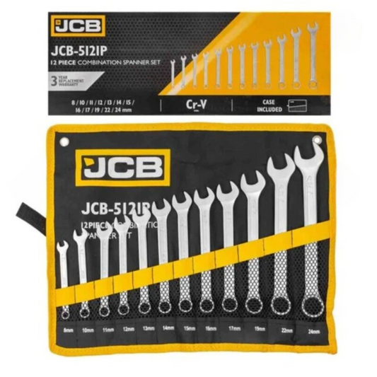 Σετ Κλειδιών Allen JCB 12 Τεμαχίων (8-24mm)

