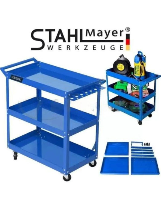 Καροτσάκι με 3 ράφια Stahlmayer