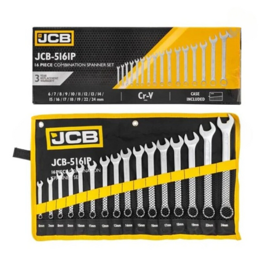 Σετ Κλειδιών Allen JCB 16 Τεμαχίων (6-24mm)

