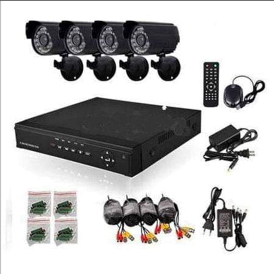 Πλήρες Πακέτο - DVR + 4 Κάμερες - "KIT" Σετ Βιντεοεπιτήρησης

