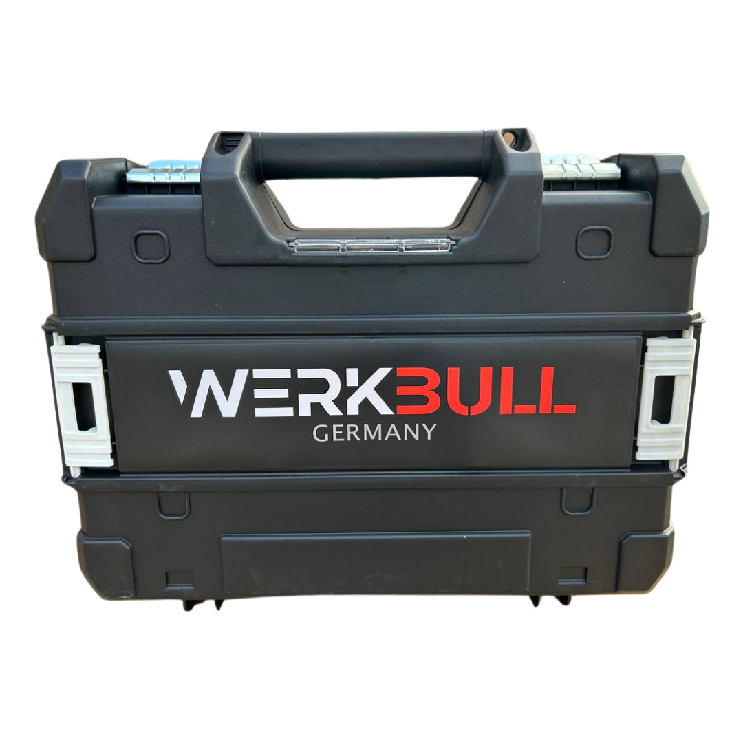 WerkBull 2 σε 1 Σετ: Κρουστικό Κατσαβίδι και Μίνι Αλυσοπρίονο με Μπάρα 22cm + Δύο Μπαταρίες 36V 8Ah